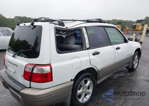 2001 Subaru Forester S из США, поврежденный, VIN JF1SF65541H743526